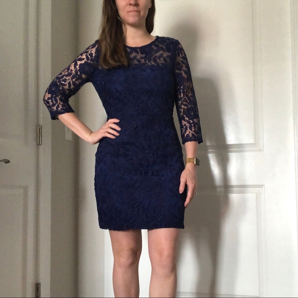 🔹2 for $35🔹Lace J. Crew Collection dress
